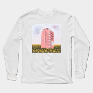 Building in The Field Long Sleeve T-Shirt